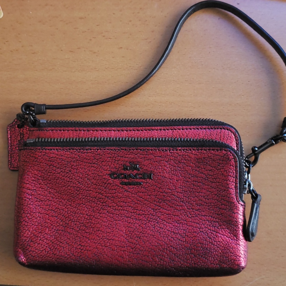 Authentic Coach wristlet